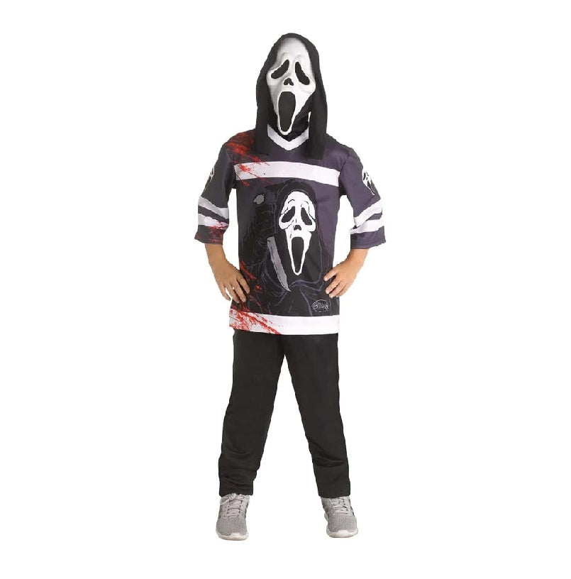Scream Ghostface® Hockey Jersey Mask - Licensed Costume - Child - 2 Sizes