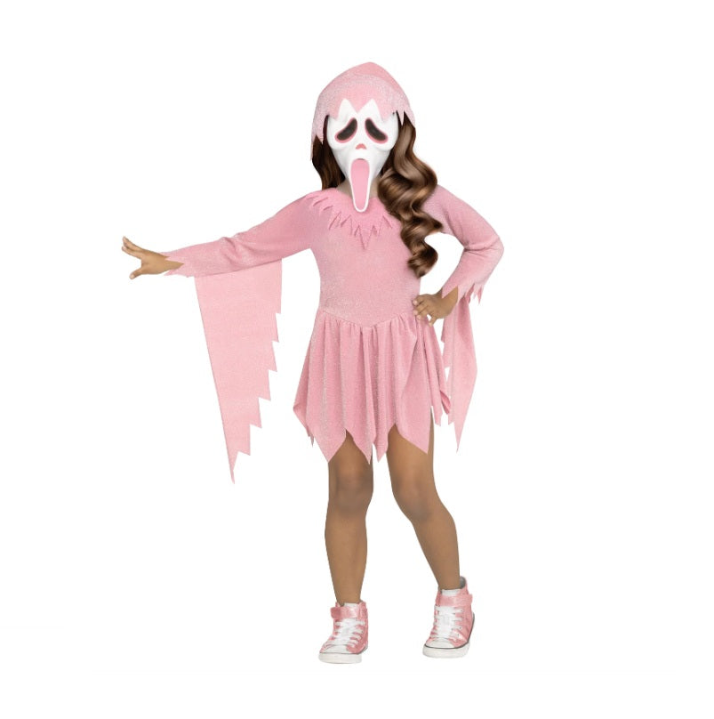 Pink Sparkle Scream Ghostface® - Licensed Costume - Toddler - 3 Sizes