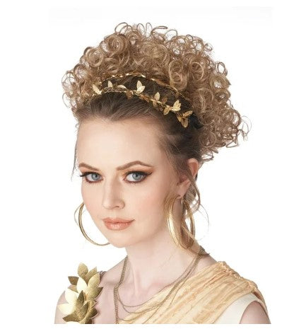 Greco Roman Goddess Wig - Brown or Blonde - Costume Accessory - Women