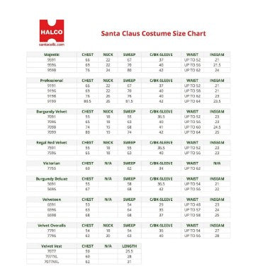 Sunny Claus Short Santa Suit Set - Microfiber - Costume - Men - Size 42"- 48"