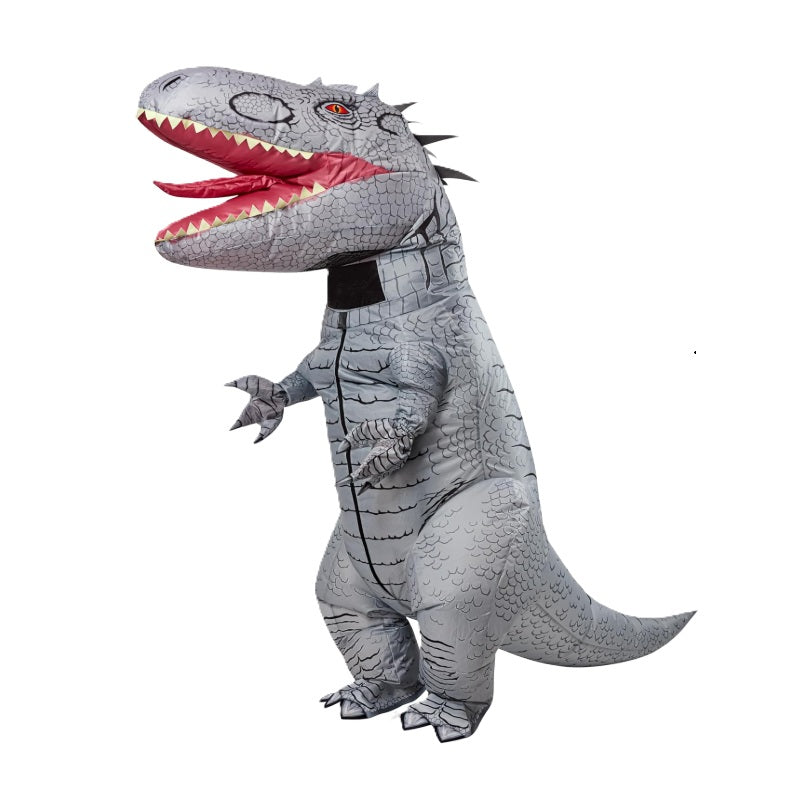 T-Rex Hinchable - Marrón - Dinosaurio - Disfraz - Adulto