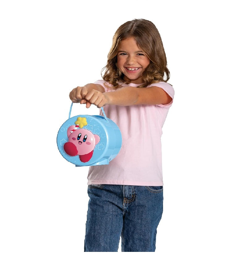 Kirby - Halloween Candy Treat Pail - Licensed Costume Accessory - All Ages