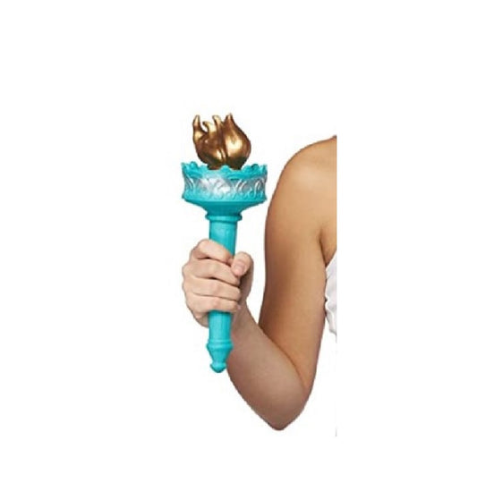 Green Rubber Statue of Liberty Torch - Costume Accessory Prop