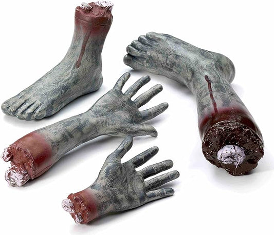 Zombie Limbs - Plastic - Decor - Costume Accessory - Cosplay - Prop