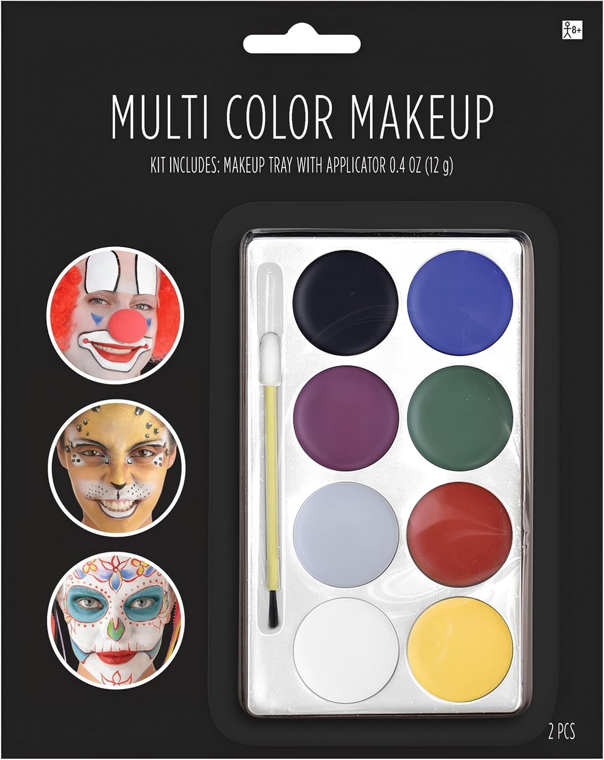Multi Color Makeup Kit - Halloween - 0.4 oz - Coplay Costume Accessories