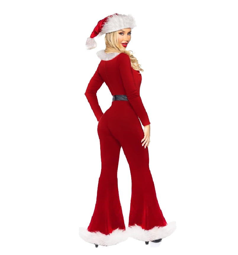 Red Mrs Claus/Santa's Helper - Naughty - Christmas - Costume - Women - 4 Sizes Red Mrs Claus/Santa's Helper - Naughty - Christmas - Costume - Women - 4 Sizes