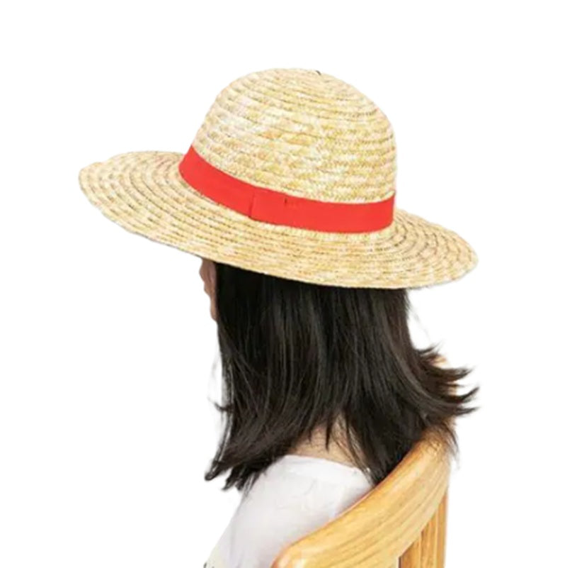 Safari Frontier Hat - Straw - Huck Finn - Luffy - Costume Accessory - Adult Teen