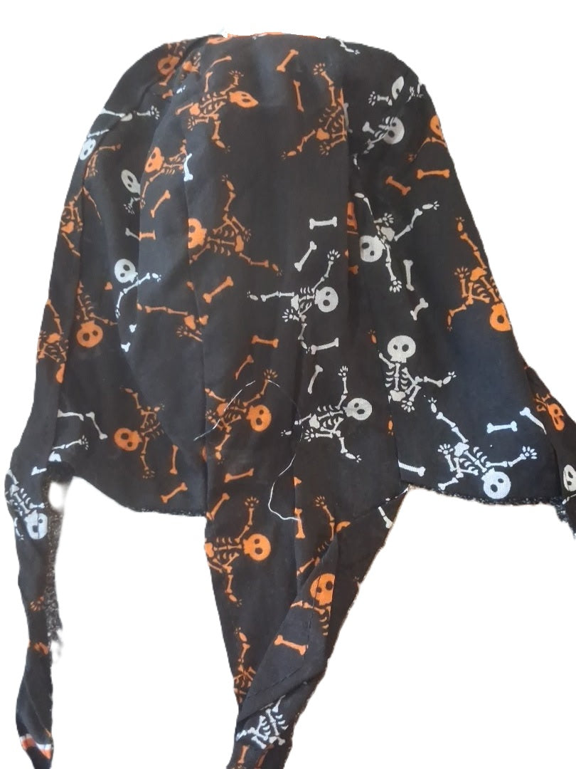 Pirate Bandana - Halloween - Skeletons - Costume Accessory - One Size