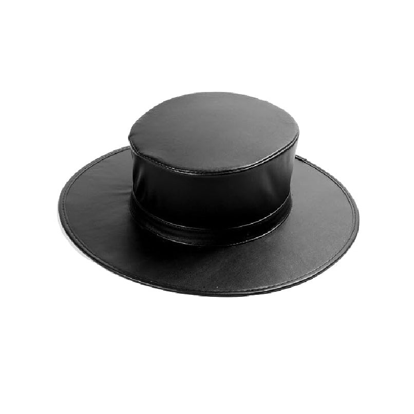 Plague Doctor Hat - Leather-Look - Costume Accessory - One Size