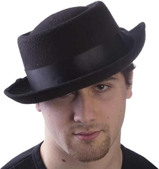Pork Pie Hat - Breaking Bad - 80's - Felt - Costume Accessory - One Size