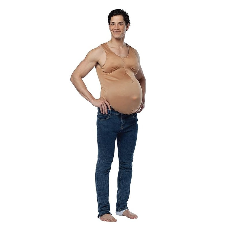 Pregnant Belly Top - Theater - Comical - Costume Accessory - One Size