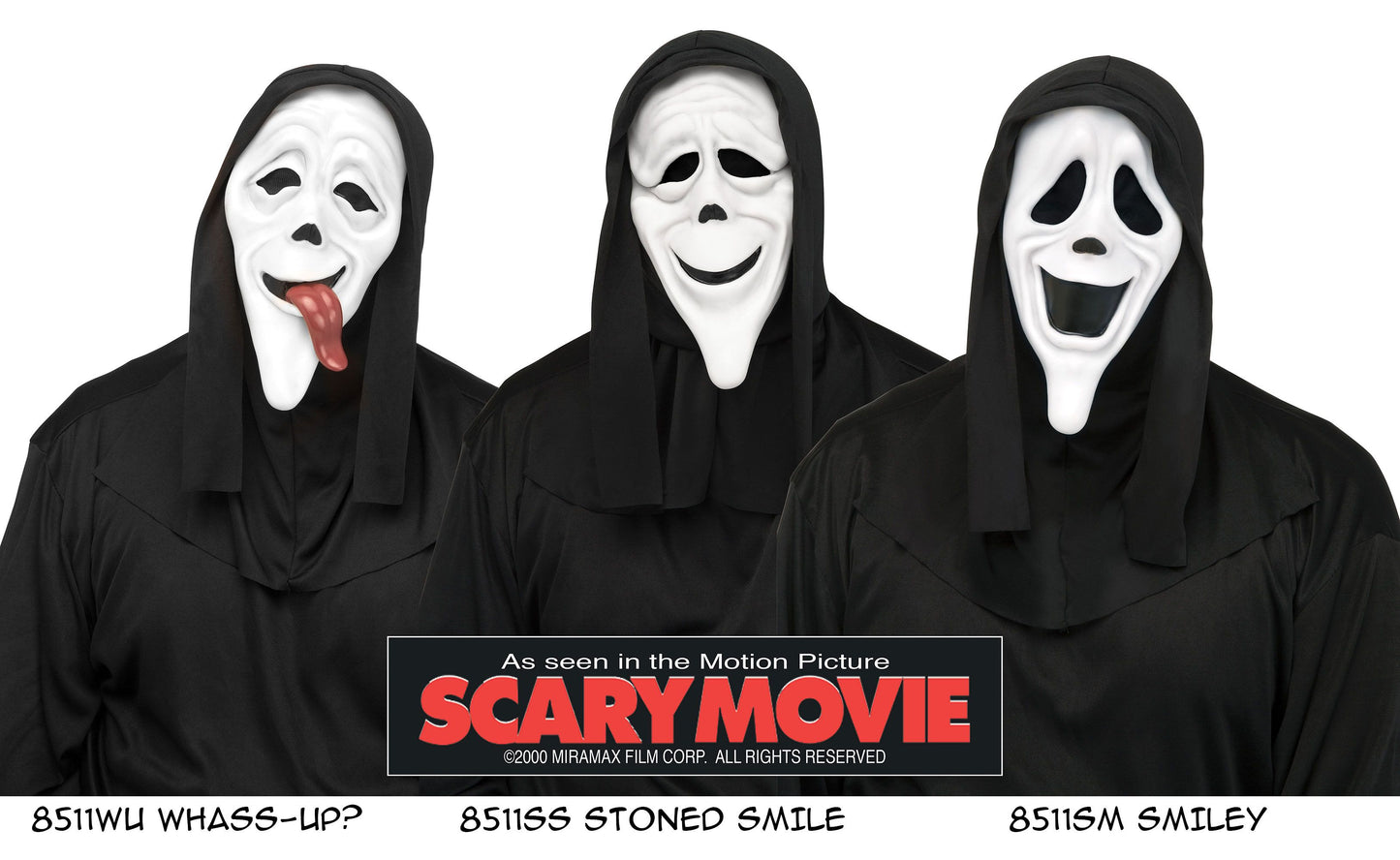Waasss-Up Mask - Scary Movie - Costume Accessory - One Size