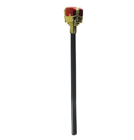 Royal Scepter - King - Queen - Red or Blue - Costume Accessory - Prop