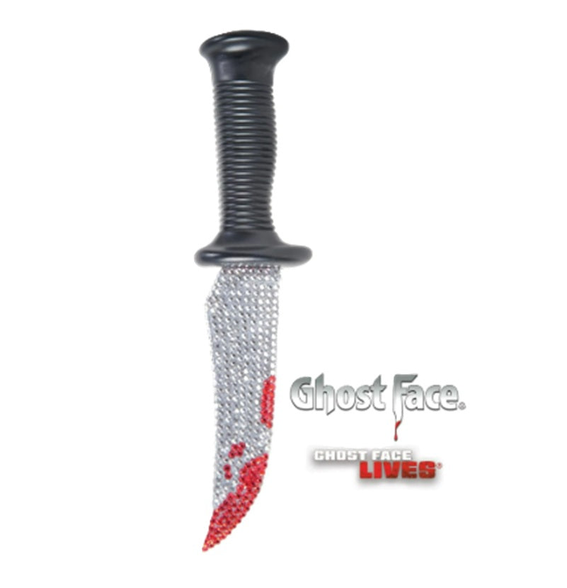 Ghostface® Bloody Bling Mask & Knife Prop Set - Licensed Costume Accessory
