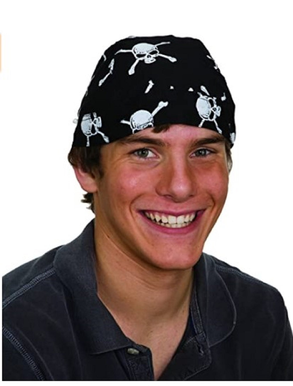 Pirate Bandana - Skulls & Crossbones - Costume Accessory - One Size