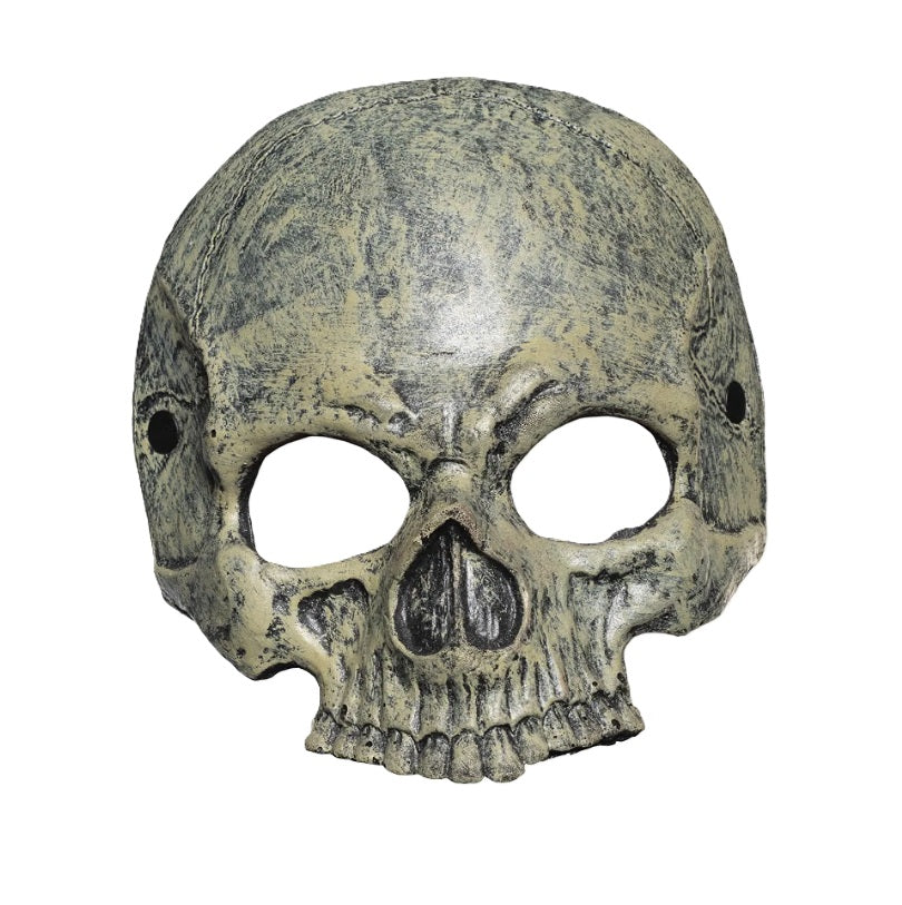 Skull Half Mask - Skeleton - Foam - Costume Accessory - One Size
