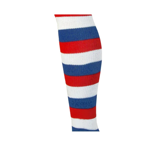 Patriotic Knee High Striped Socks - Cosplay Rag Dolls - Costume Accessory