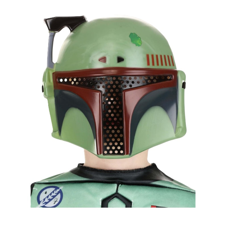 Boba Fett Half Mask - Star Wars - Licensed Costume Accessory - One Size