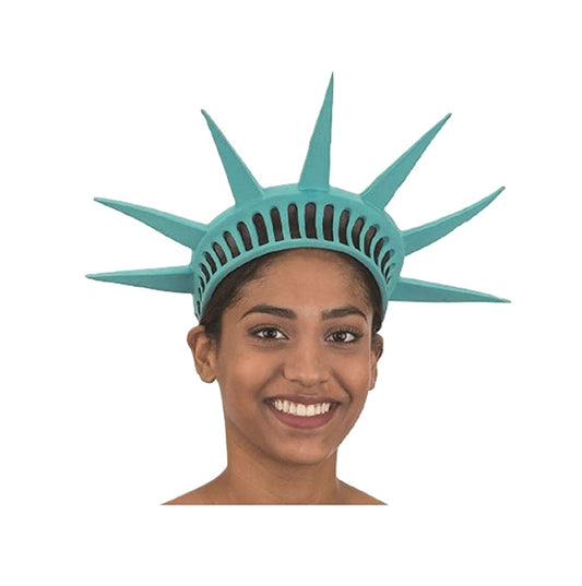 Tocado de la Estatua de la Libertad - Verde - Goma - Accesorio de disfraz - Adulto adolescente