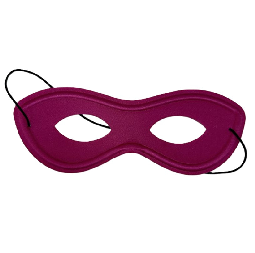 Superhero Mask - Costume Accessory - One Size - 7 Colors