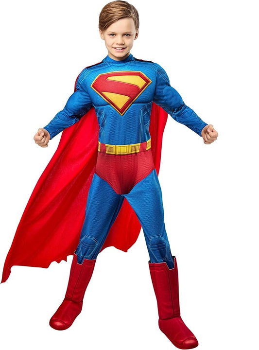 Superman 2025 Movie - DC Comics - Licensed Costume - Boys - 3 Sizes