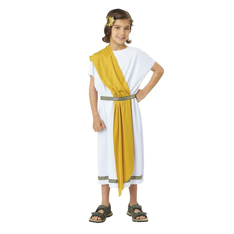 Disfraz de Toga Básica para Adulto - Romana - Griega - Disfraz Unisex - Niño - 2 Tallas