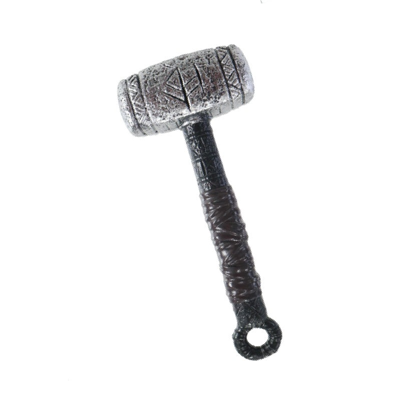 Deluxe Wikinger-Speeraxt – 66 cm – Kunststoff – Kostümzubehör – Erwachsene und Teenager