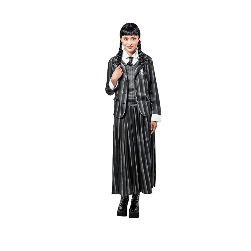Black Wednesday - Nevermore Academy Uniform - Licensed Costume - Women - 3 Sizes