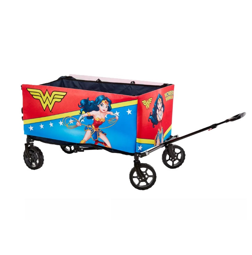 Wonder Woman Wagon Cover - Cartoon Look - Costume Accessory
