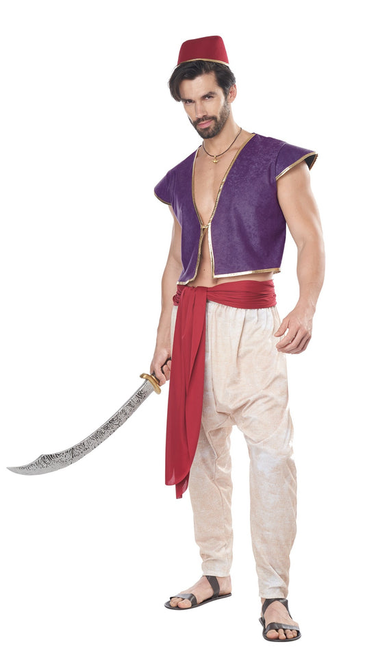 Aladdin - Folk Hero - Deluxe Costume - Adult - 3 Sizes