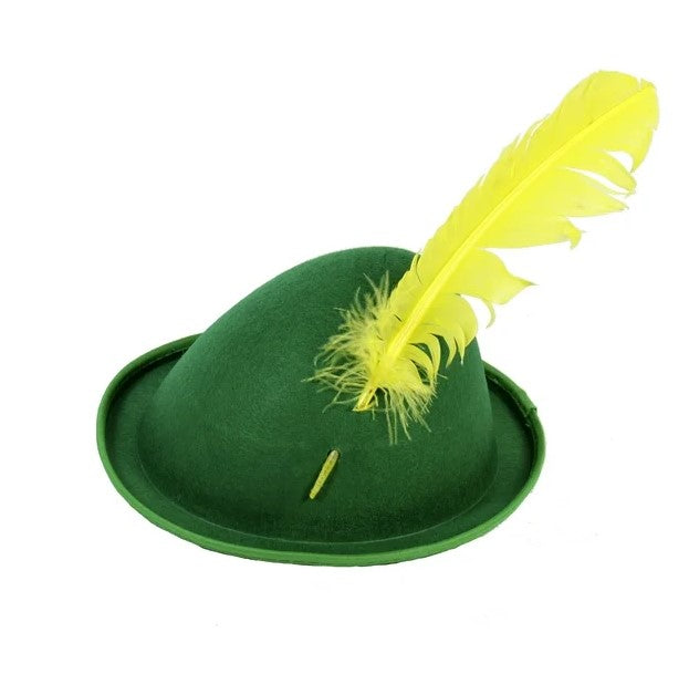 Peter Pan Hat - Alpine - Elf - Costume Accessory - Adult Teen - 4 Colors