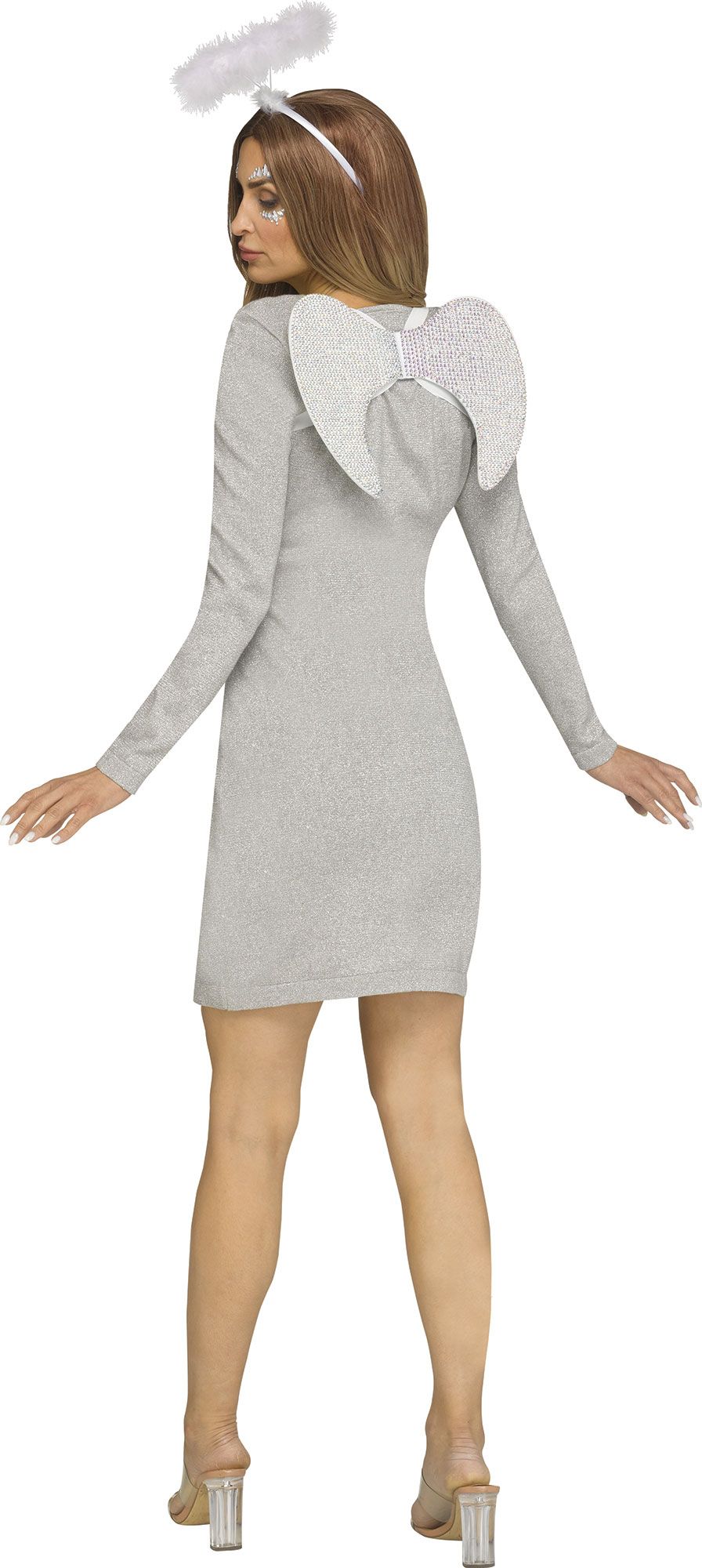 Bling Wings & Halo Set - Costume Accessory - One Size - 3 Colors