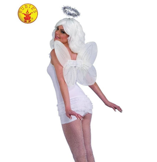 Angel Set - Wings Harp Halo - Costume Accessory - Adult Teen