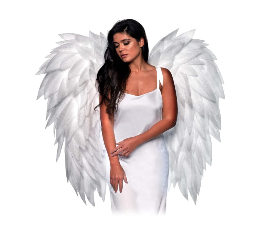 Angel Wings - Foam - White - 36" - Lightweight - Costume Accessory - Teen Adult