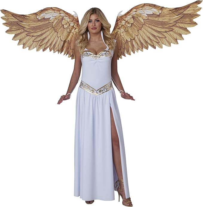 Articulating Angel Wings - White or Gold - Cosplay Costume Accessories
