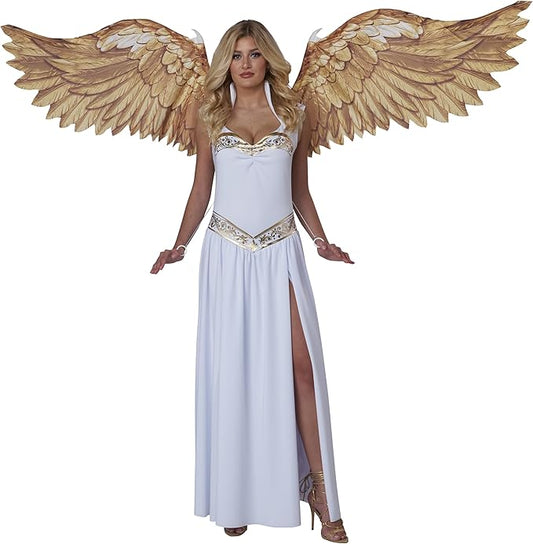 Articulating Angel Wings - White or Gold - Cosplay Costume Accessories