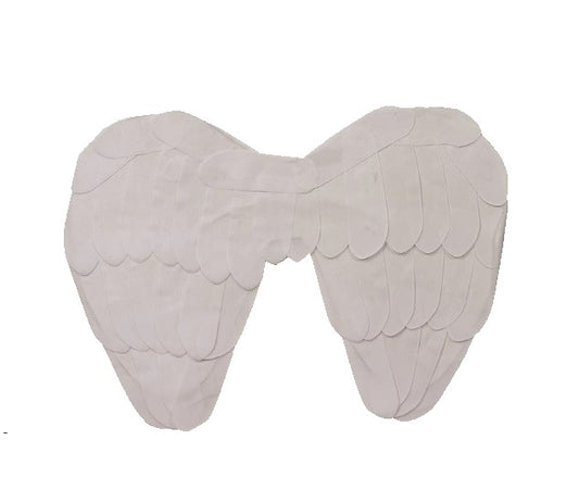 Angel Wings - White - Non-Feathered - Costume Accessory - Teen Adult