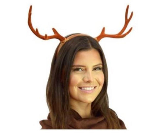 Antlers - Deer - Mythical - Headband - Costume Accessory - Teen Adult - 2 Colors