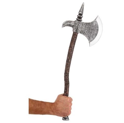 Deluxe Viking Spear Axe - 26" - Plastic - Costume Accessory - Adult Teen