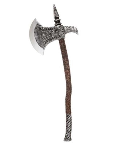 Deluxe Viking Spear Axe - 26" - Plastic - Costume Accessory - Adult Teen