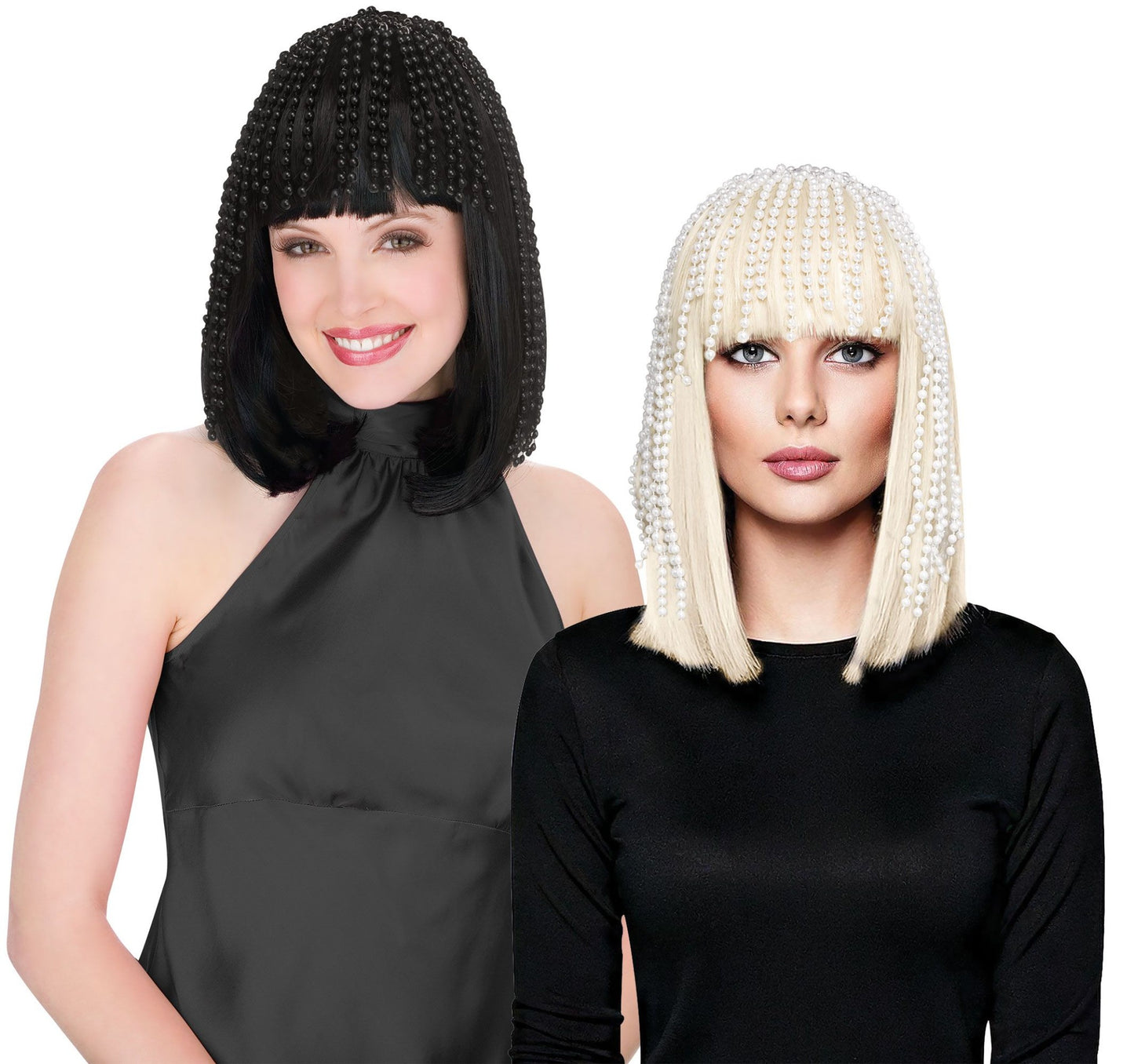 Beaded Flapper Headpiece - 20s - Costume Accessory - One Size - 2 Colors