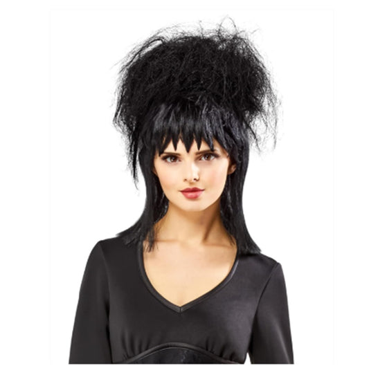 Lydia Wig - Black - Beetlejuice 2 - Costume Accessory - One Size