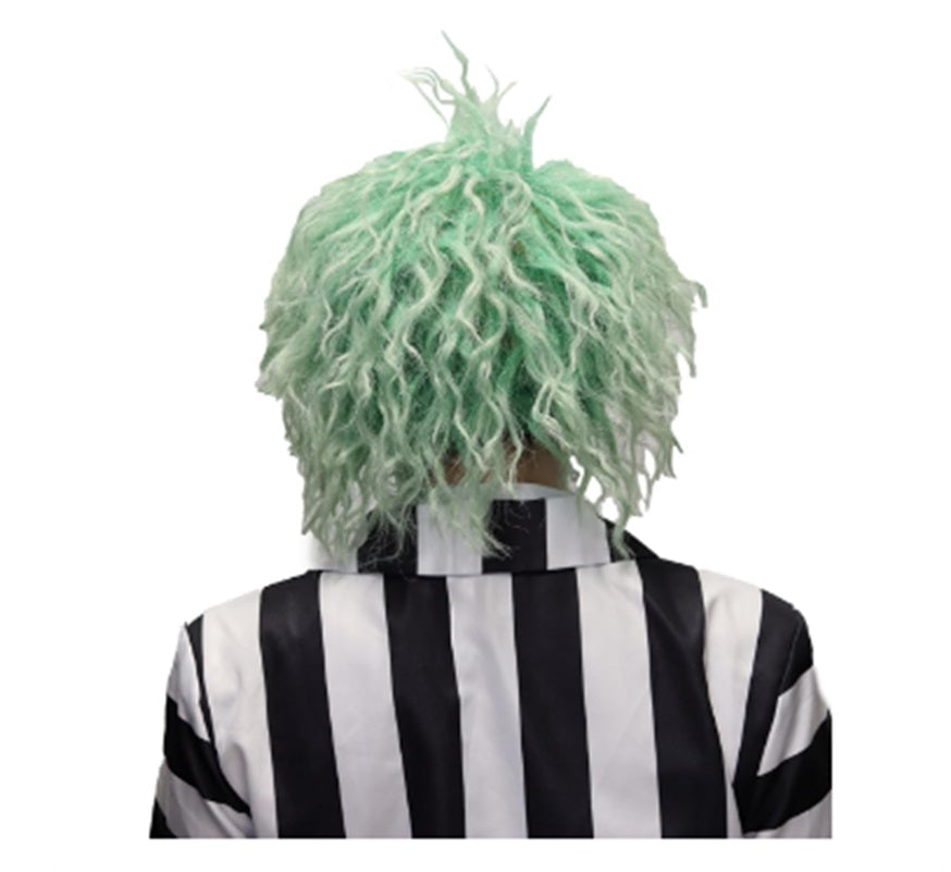 Beetlejuice Wig - Green/White - Movie - Costume Accessory - Adult Teen