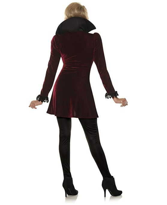 Belladonna - Victorian Vampire - Dark Red/Black - Costume - Women - XL