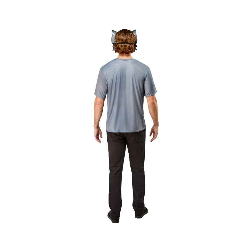 Tom the Cat - Tom & Jerry - Ben Cooper T-Shirt Mask - Unisex Costume - One Size