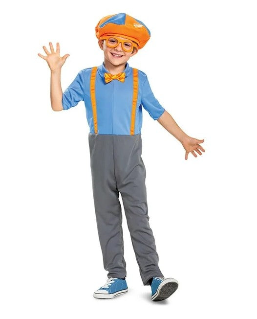 Blippi - Espectáculo Educativo - Disfraz - Niño/Toddler - 2 Tallas