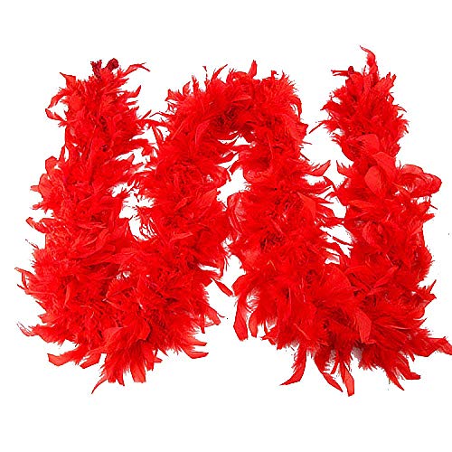Feather Boa - Lightweight - 60 Gram - 80's - 20's - Costume Accessory - 2 Colors