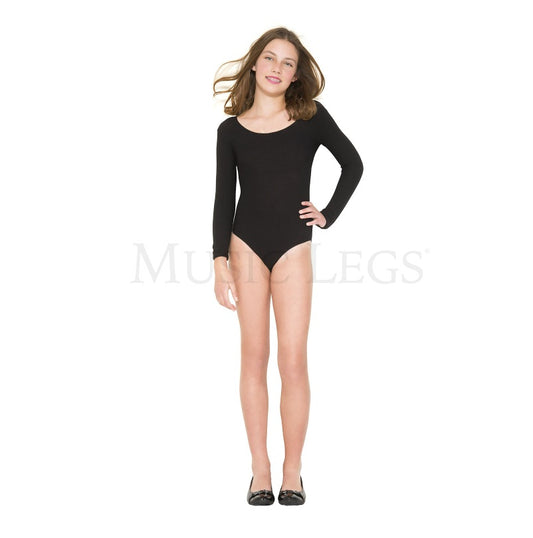 Body Suit - Leotard - Black or Beige - Dance - Cosplay - Girls XL