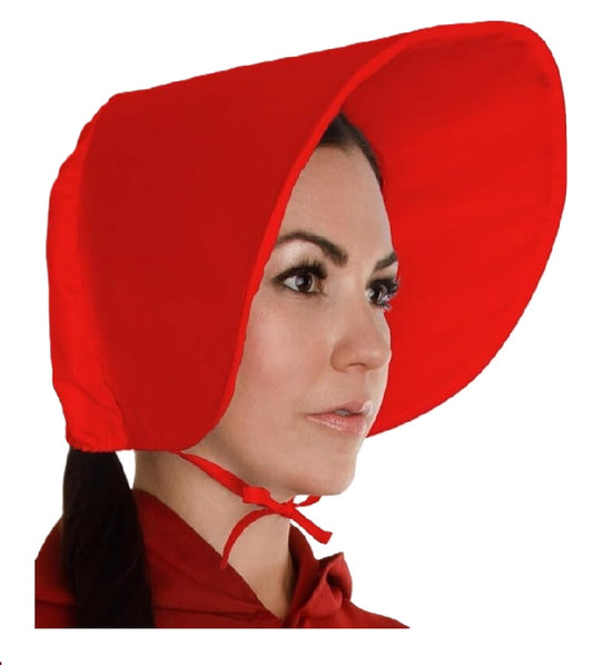 Bonnet - Prairie Pilgrim - Costume Accessory - One Size - 3 Colors