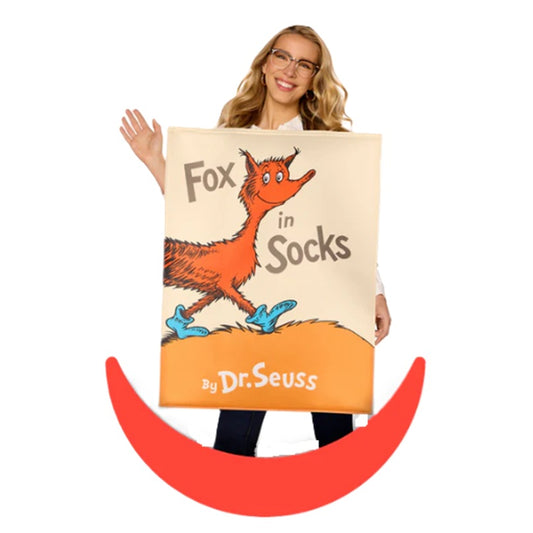 Dr. Seuss Fox in Socks Book Cover Tunic - Costume - One Size
